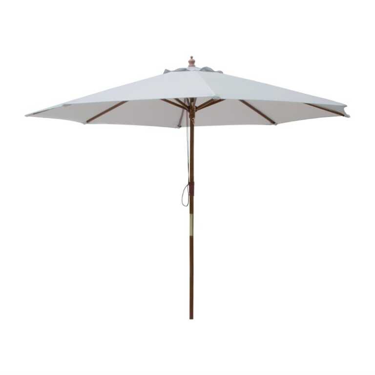 Parasol Ø3m gris Bolero