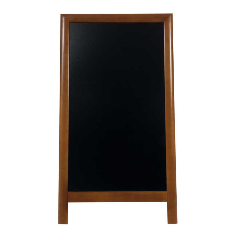 Tableau de trottoir 125x70x57cm brun Securit