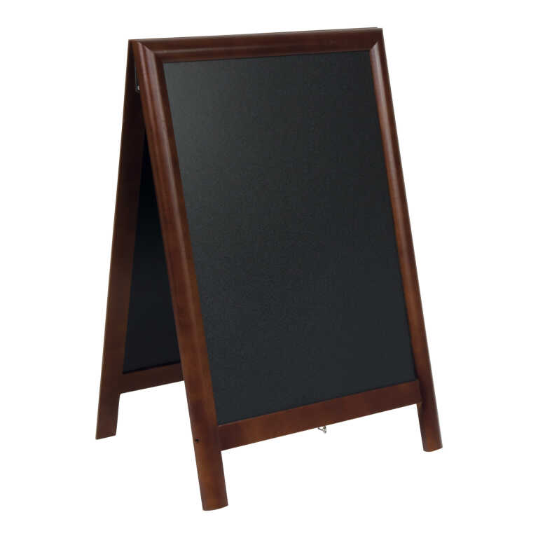 Tableau de trottoir 55x85cm brun Securit