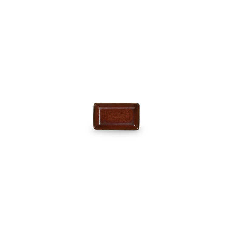Assiette 12x7cm rouge Tapa Fine2Dine