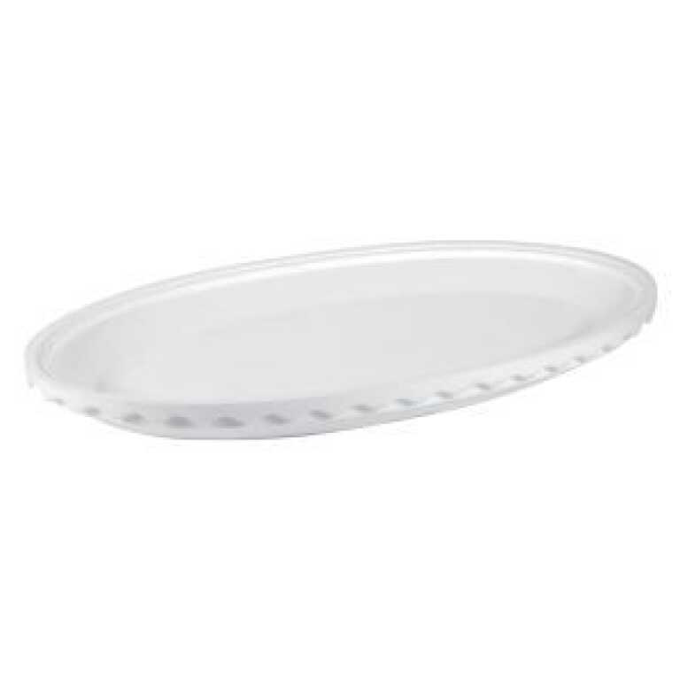 Plateau fruits de mer frigolite ovale 70x40h7cm