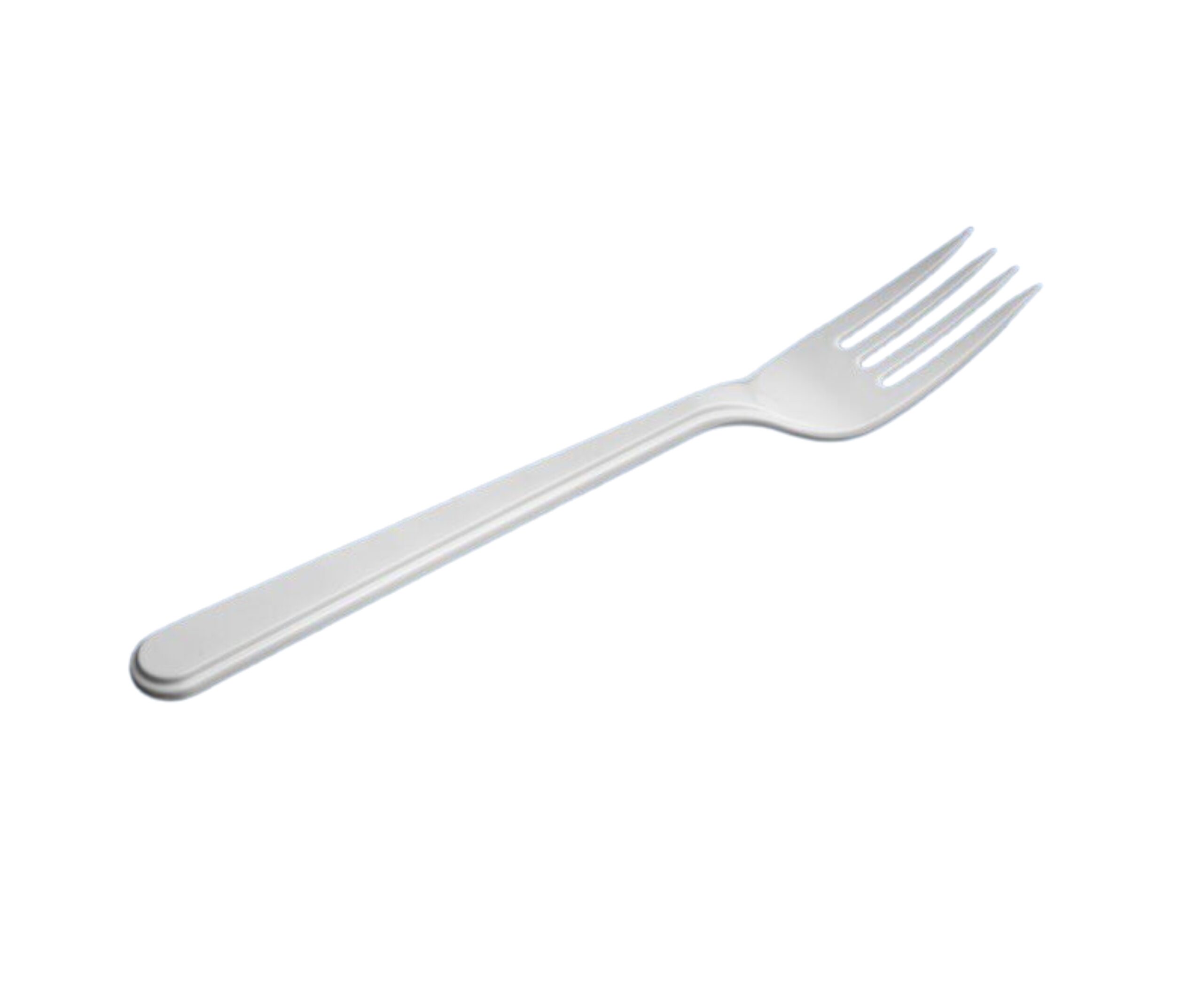 FOURCHETTE PLASTIQUE BLANC 18CM/20P