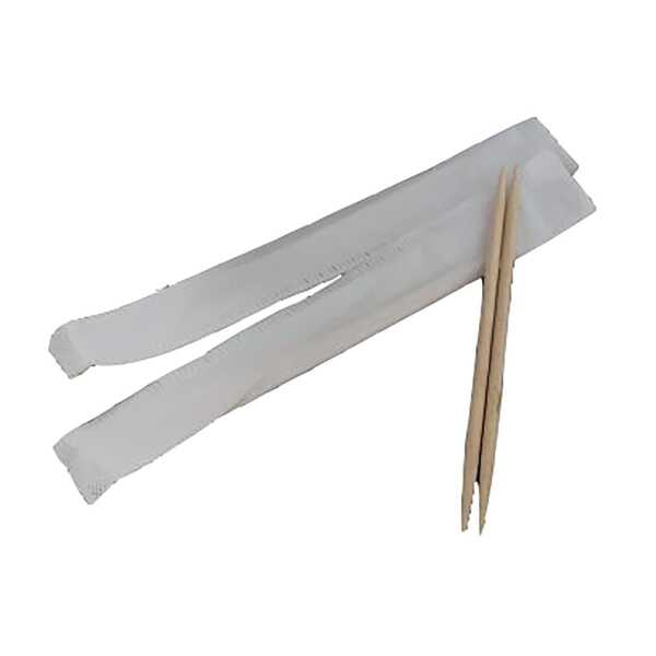 Cure-dent bois 6,5cm 2 pointes sous-emballé