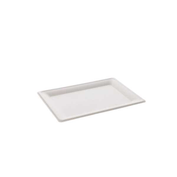 Assiette bagasse 16x16cm Bepulp