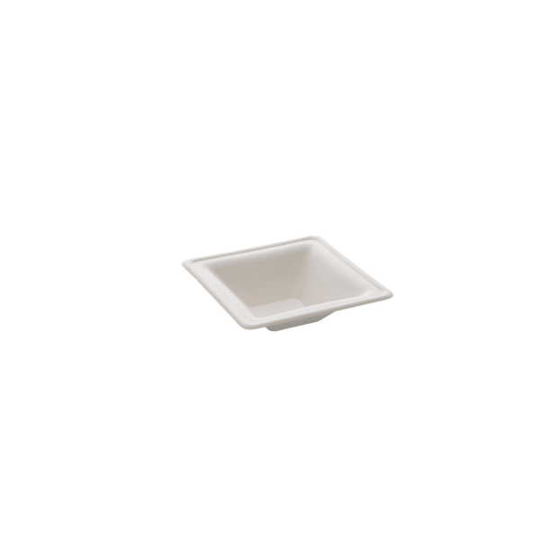 Assiette bagasse 26x26cm Bepulp